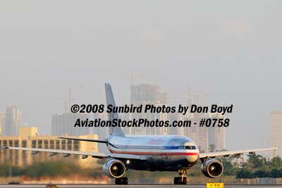 2008 - American Airlines A300-605R N34078 airline aviation stock photo #0758