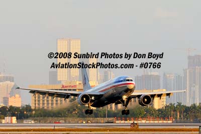 2008 - American Airlines A300-605R N70054 airline aviation stock photo #0766