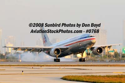 2008 - American Airlines A300-605R N70054 airline aviation stock photo #0768