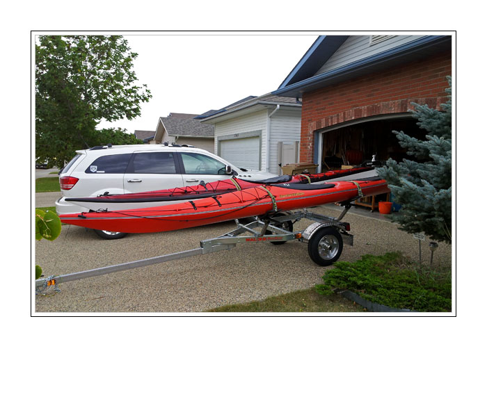 Trailer Kayak Carrier