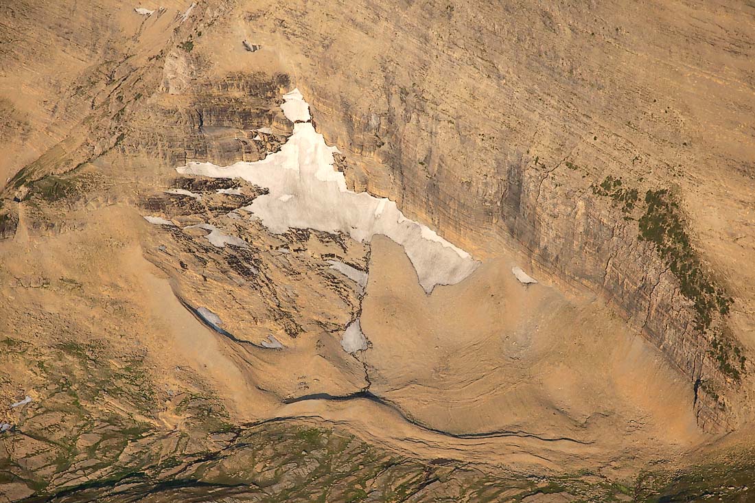 Unnamed Glacier, Mt Peabody NE Face <br> (GlacierNP090109-_019.jpg)