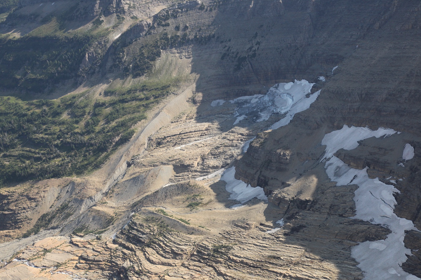 Agassiz Glacier E Segments <br> (GlacierNP090109-_545.jpg)