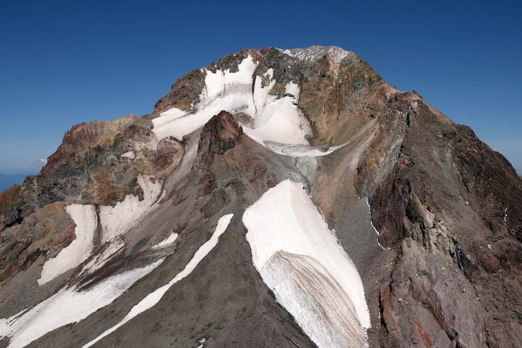 Hood, Upper White River Glacier, Crater Rock, & Summit <br> (Hood082407-_070.jpg)