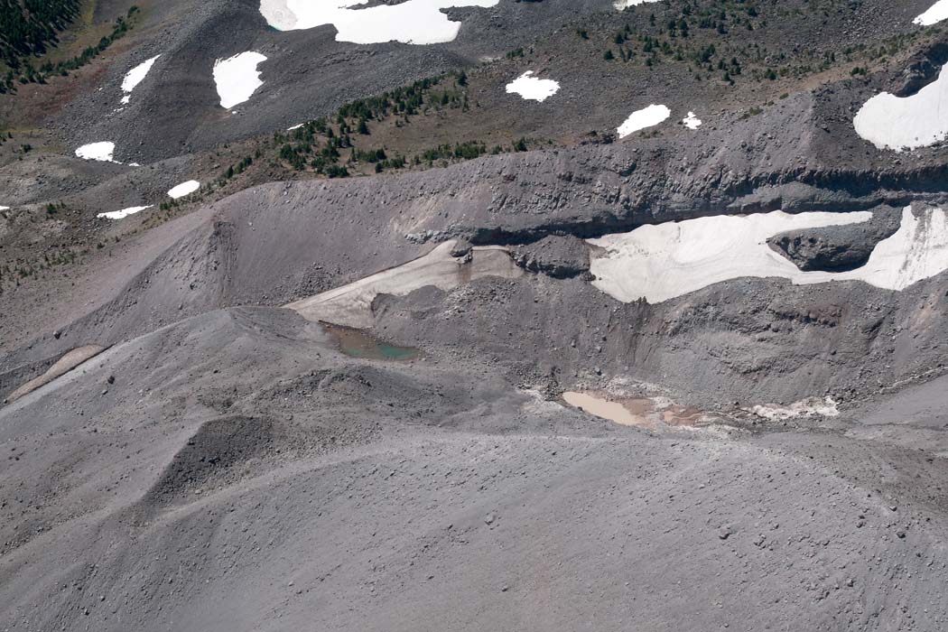 Jefferson, Waldo Glacier Terminus/Forefield <br> (Jefferson082807-_069.jpg)