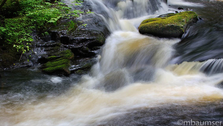 Rapids Along Little Bushkill Creek