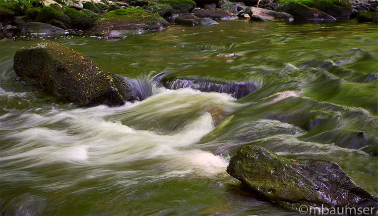 Rapids Along Little Bushkill Creek