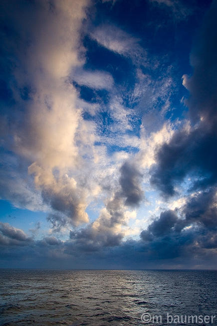 Clouds meet water