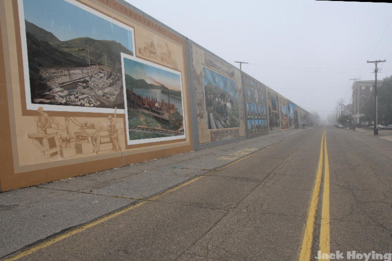 Portsmouth Flood wall mural 2