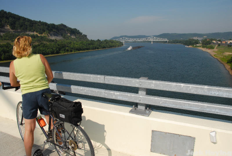 Coal Barge on the Ohio River 2