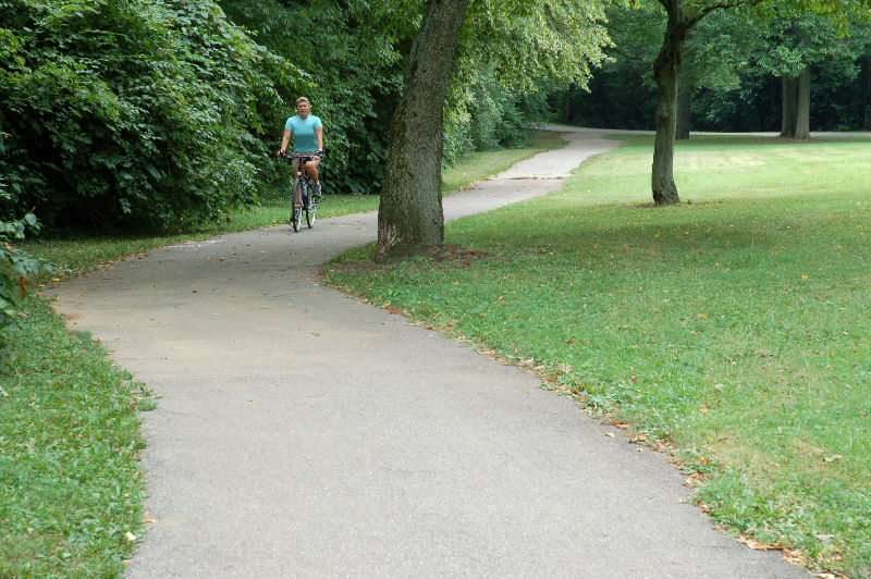 Bike Path in Triangle Park