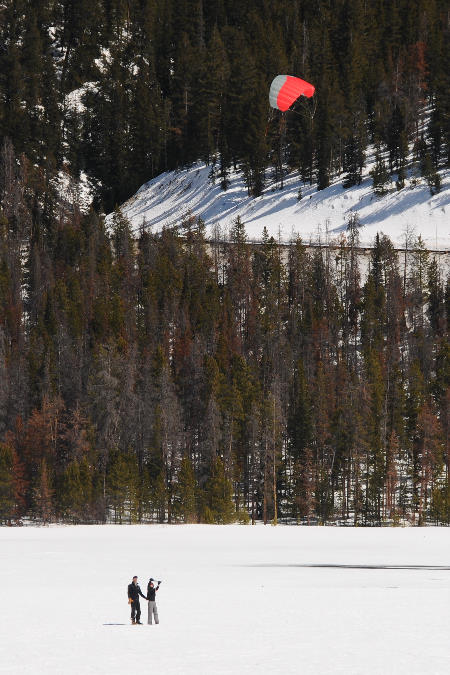 Day 6, Kite Board training on Lake Dillon
