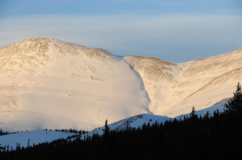 Day 6, Evening Light at Hoosier Pass, 11,542