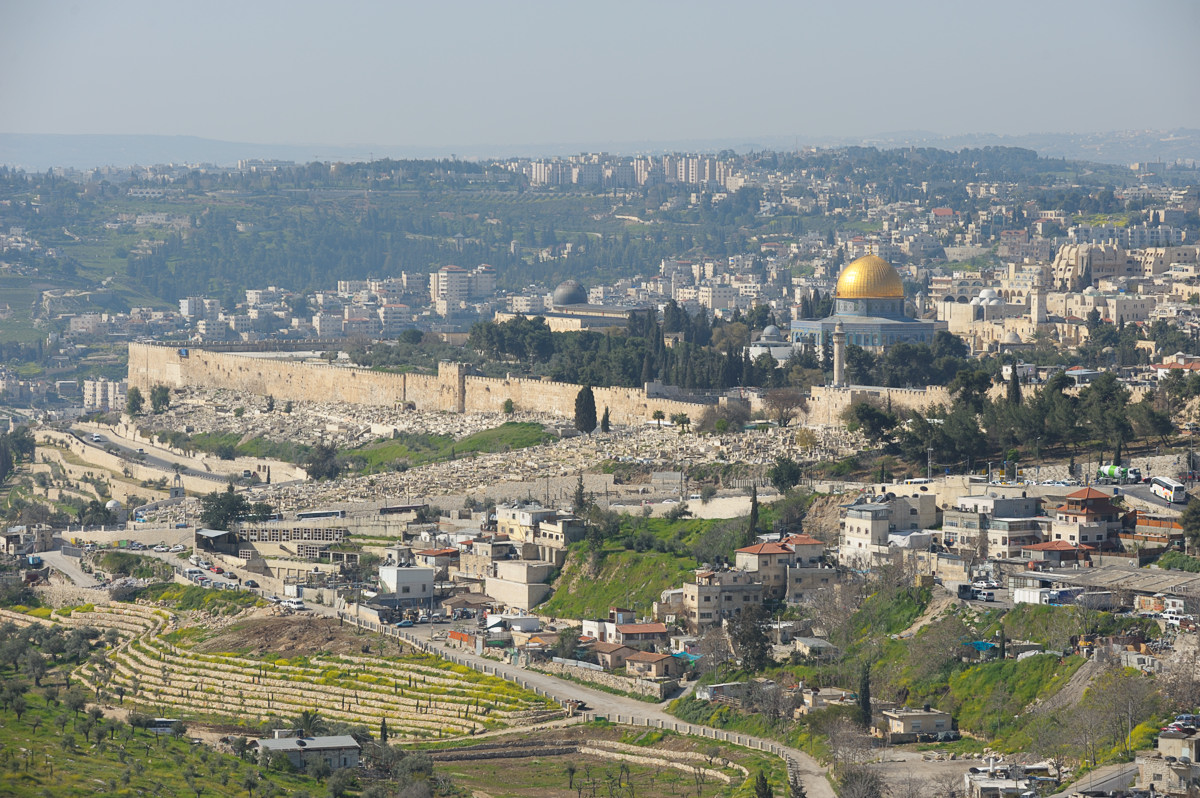 Jerusalem as seen from Mt. Scopus