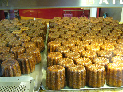 French delicacy - Caneles - made of vanilla and rum I was told