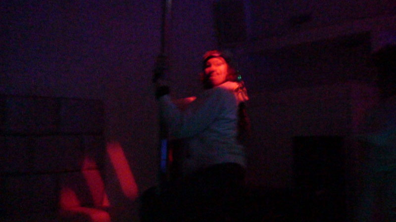 Dancing at the Blue Iguana
