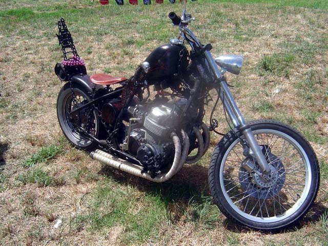 Another view of the rat back, check out the suicide shifter