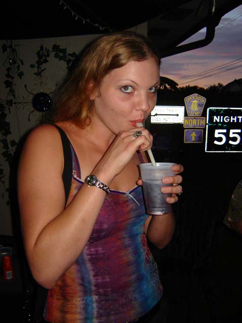 gotta love the way she sucks on that straw