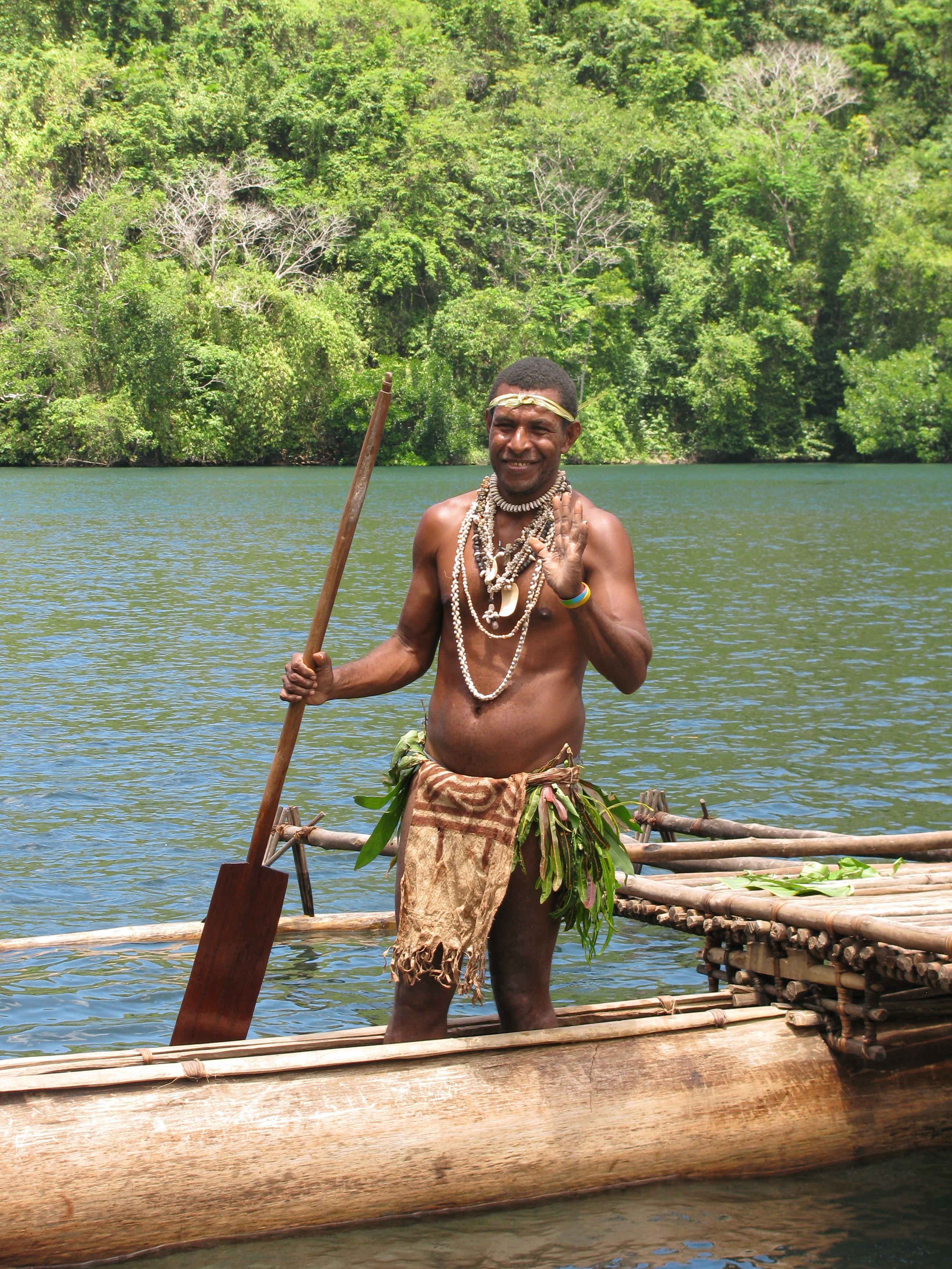 Jeff the owner and Chief of the Village we visted