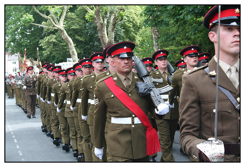 Royal Anglians Get The Freedom of Charnwood