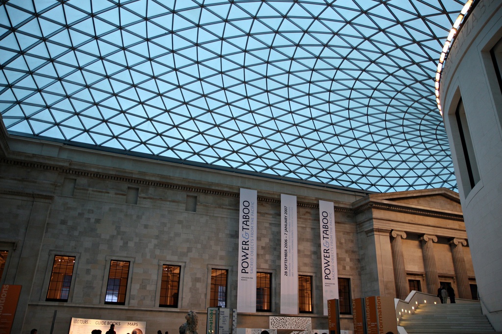 Partial view of the Great Court