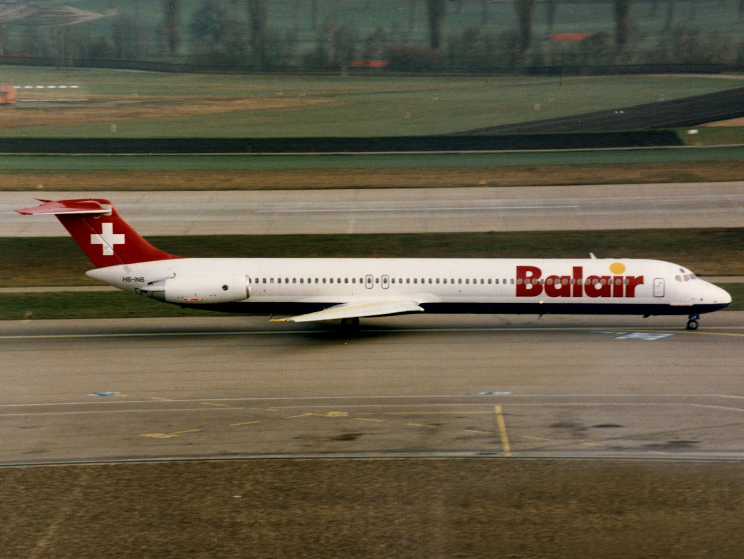 MD83 HB-INB