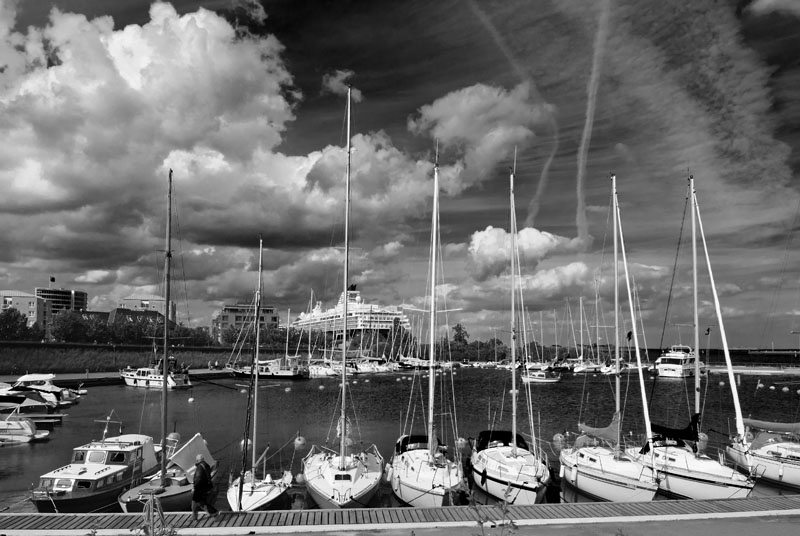 Clouds coming
