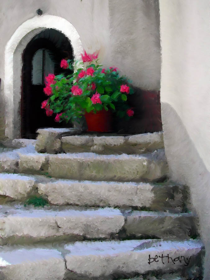 stone steps to somewhere