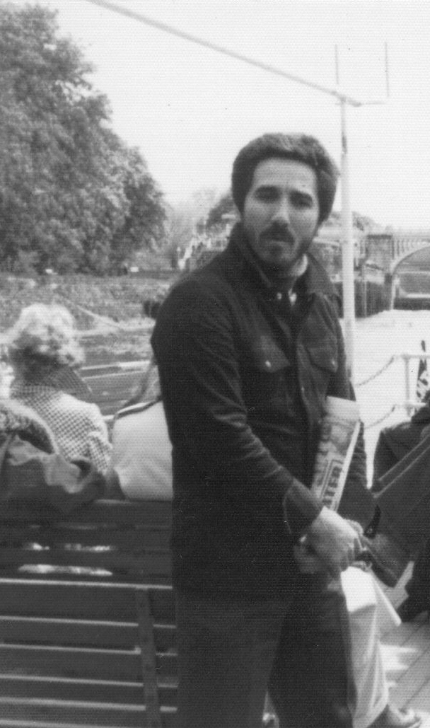 Gino Mangifesta Manager of the Grosvenor House Salon, on the Thames at Richmond, London