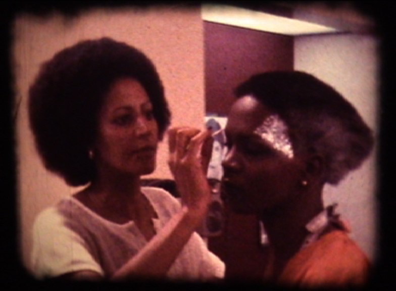 Maryanne working on a model for the Lancaster Gate Show 76