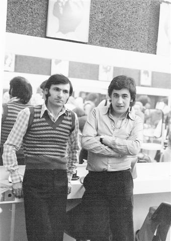 Aldo Pompeo and Carlos Gallego (Madrid Spain) at the DAVIES MEWS SCHOOL