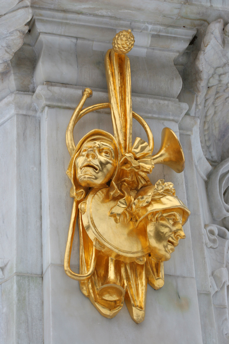 Tiergarten - Beethoven Monument decoration