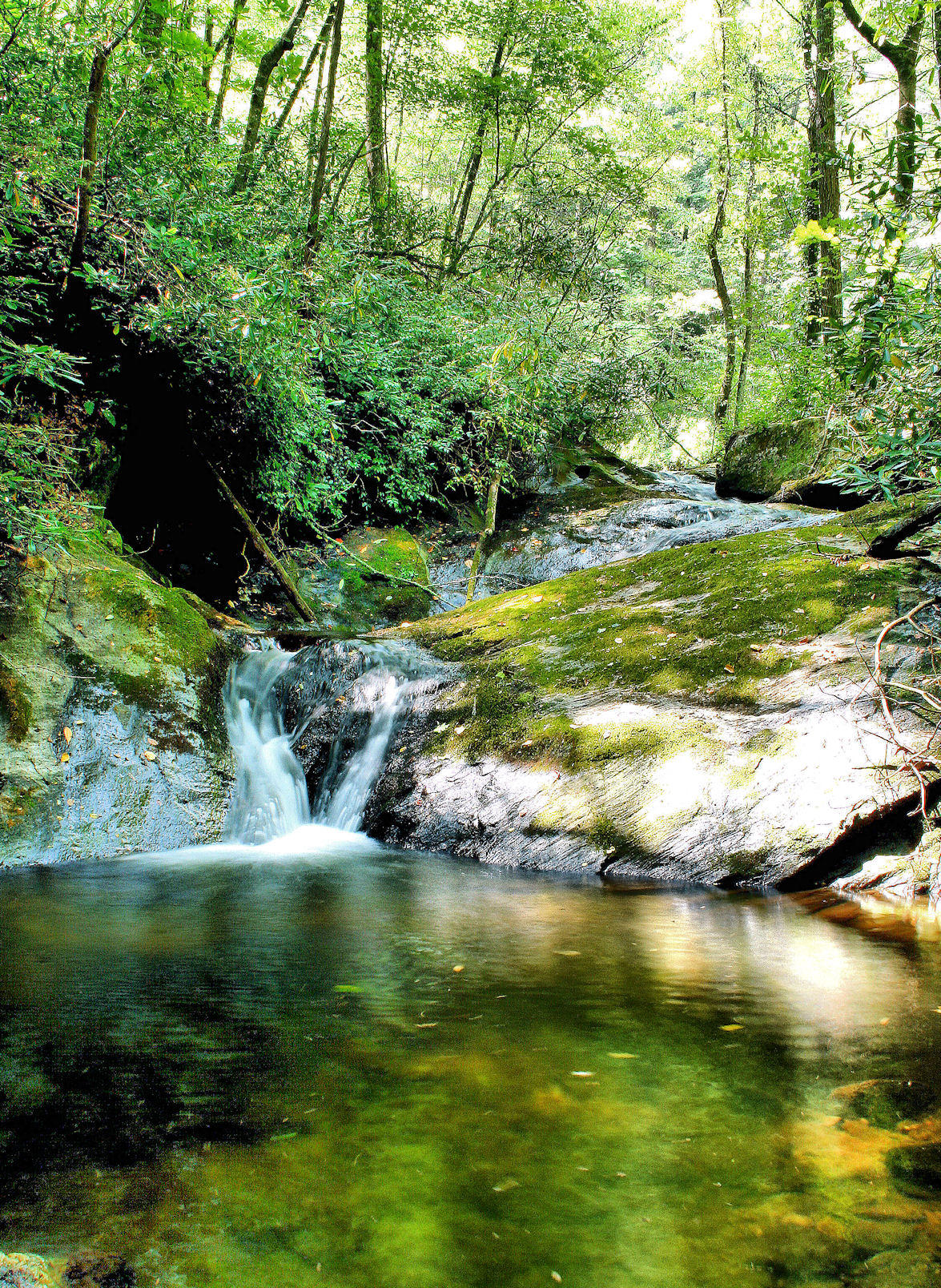 Falls/Cascades On Craig Creek NC.