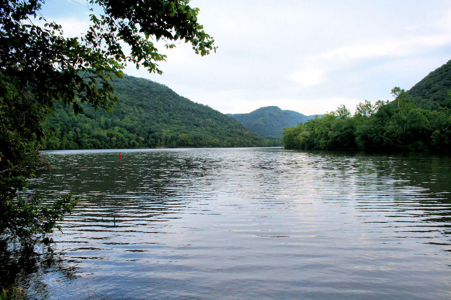 Along River view Trail- Blue Stone State Park WV