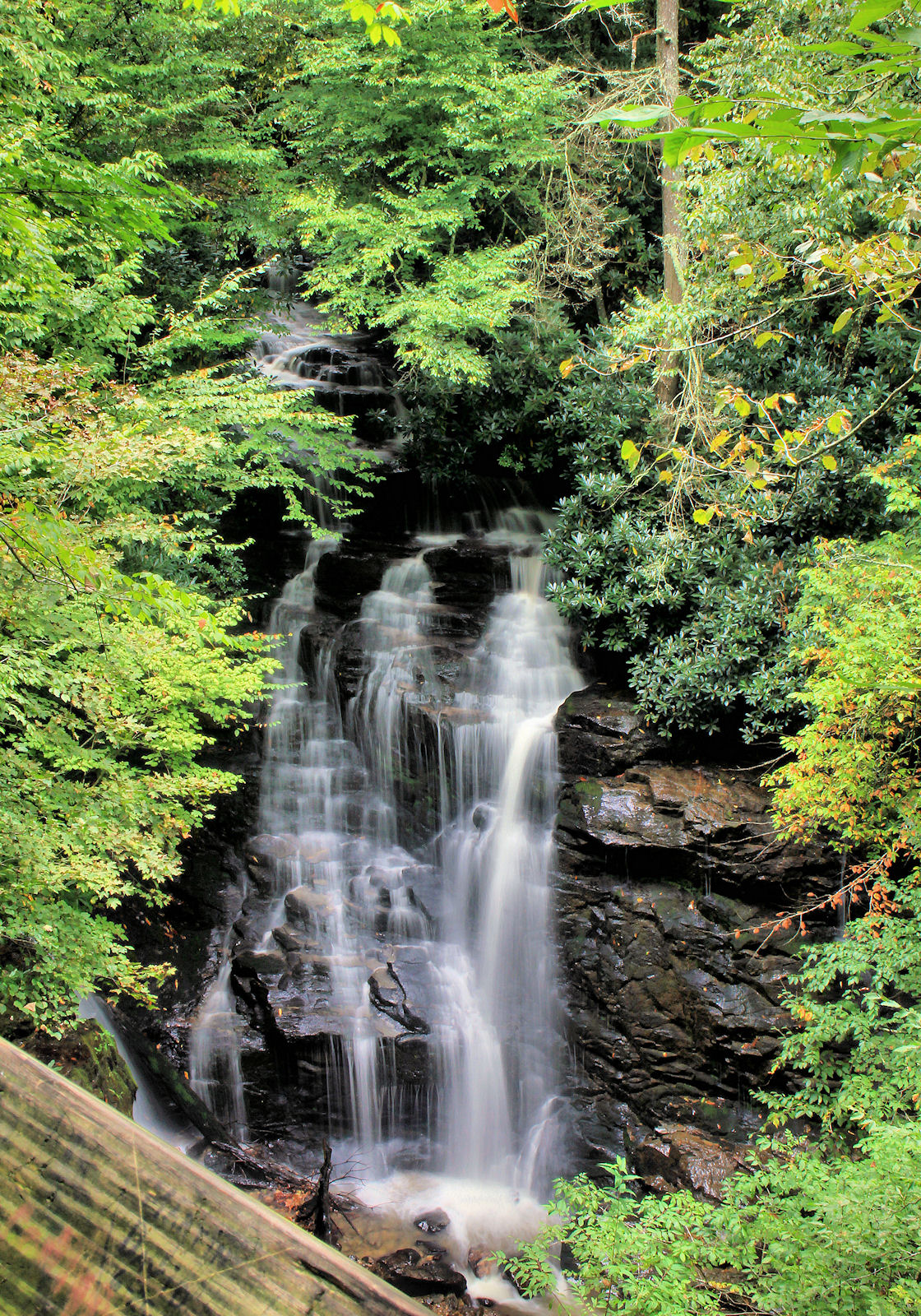 Soco Falls NC, About 6 Miles from Maggie Valley off Hy 19