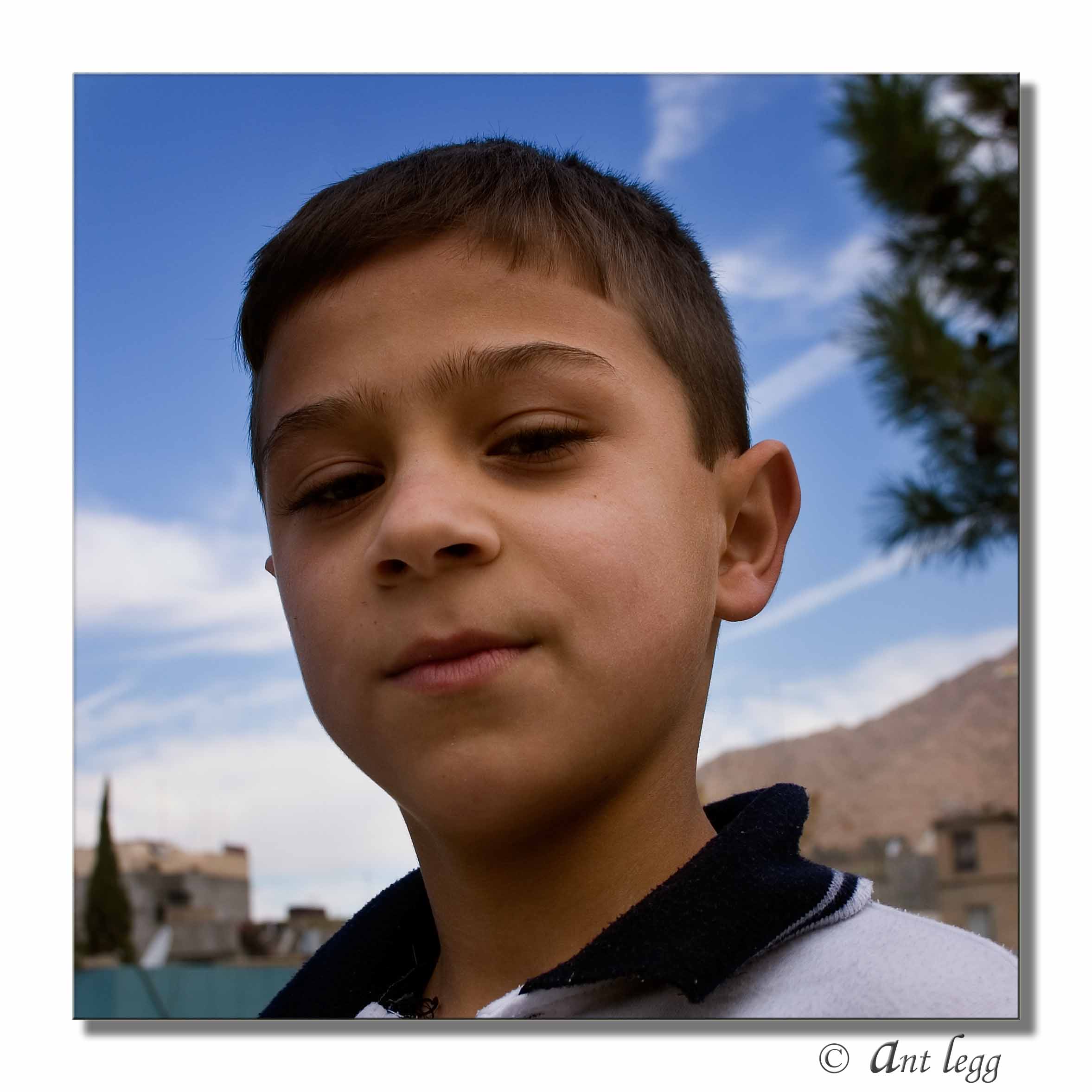 A young lad at the Zewa Centre