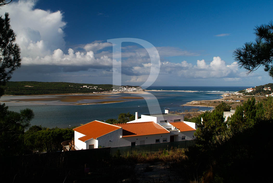 A Lagoa de bidos <br>em 21 de novembro de 2007