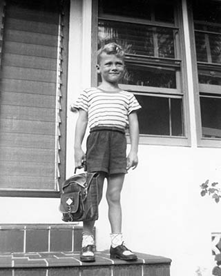 1953 - ready for the first day of school at St. Mary's Parochial School in Miami