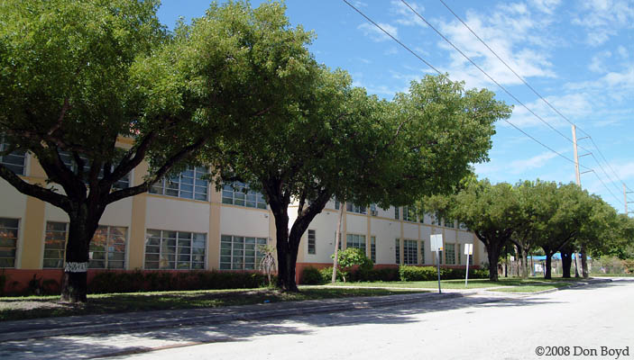 2008 - the north side of St. Marys Parochial School facing NW 75th Street, Miami, photo #0654