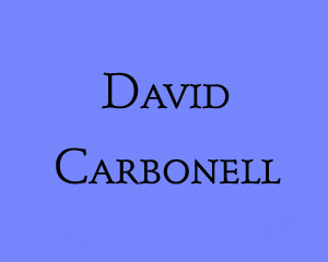 In Memoriam - David Carbonell