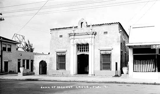 1940s - Bank of Coconut Grove