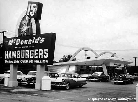 McDonalds in the early years