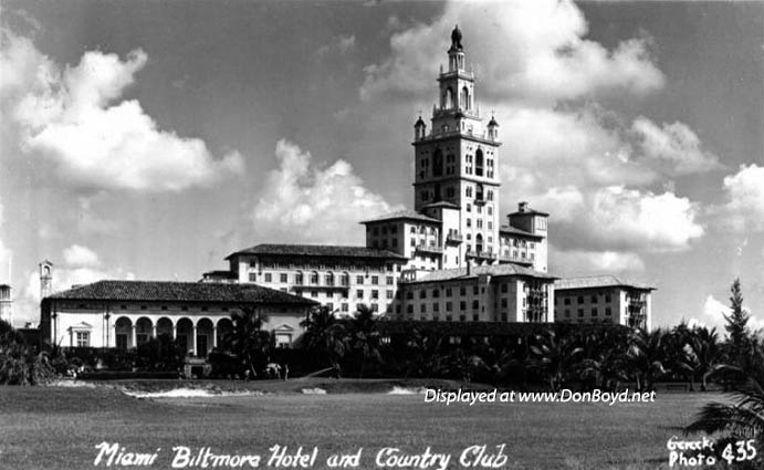 1930s - the Miami Biltmore Hotel and Country Club