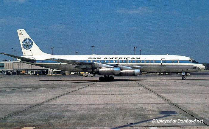 1960s - Pan American DC8-32