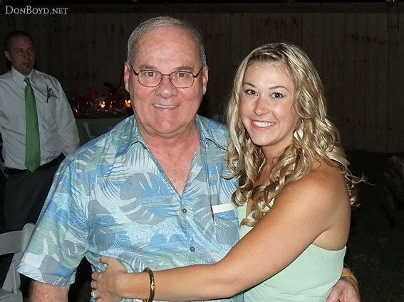 Don Boyd with his niece Lisa Marie Criswell Law in Tennessee