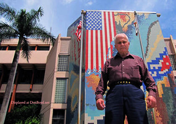 2010 - 85-year old Hialeah Police Officer Leo Thalassites still working for Hialeah - lets hear it for Leo!