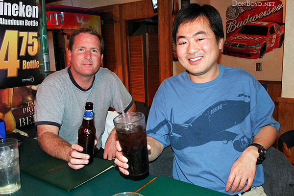 2011 - Mark Durbin and Ben Wang at Brysons Irish Pub