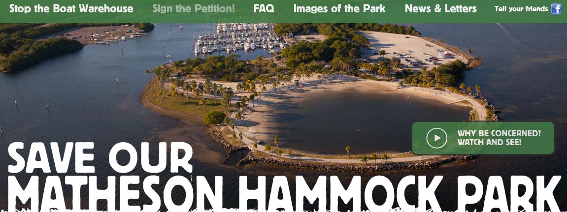 2012 - Save Our Matheson Hammock Park information