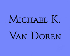 In Memoriam - LCDR Michael Mike K. Van Doren, USCGR Retired