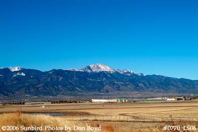 2006 - Pike's Peak from Colorado Springs Municipal Airport