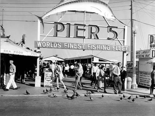 1961 - Pier 5 at Bayfront Park, downtown Miami